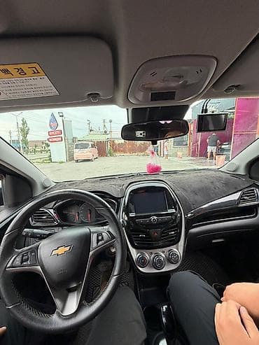 черная накидка: Chevrolet Spark: 2017 г., 1 л, Вариатор, Бензин, Хэтчбэк — 1