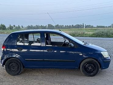 Унаа сатуу: Hyundai Getz: 2003 г., 1.3 л, Кол менен иштөөчү, Бензин, Хетчбек — 7