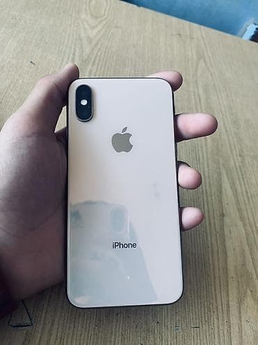 IPhone Xs, 64 ГБ, Золотой, 100 %