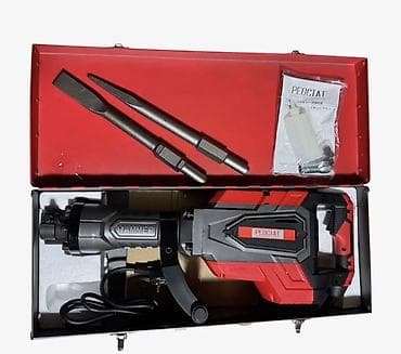 Отбойный молоток PEOCTAT (электрический) в металлическом кейсе