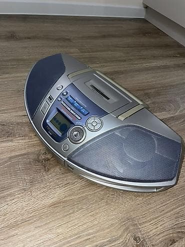 колонку: Винтажный Panasonic Power Blaster RX-ES27 — CD / Кассета / Радио — 3