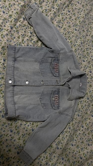 denim: Детская джинсовая куртка - Цвет: светло-голубой деним с легким — 1