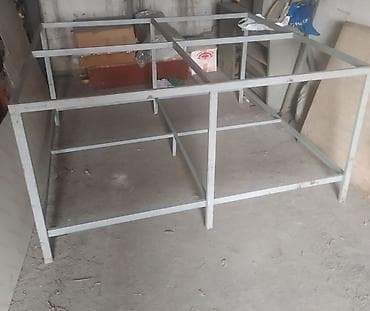 office table: Металлический каркас-стол для мастерской/производства - Габариты — 1