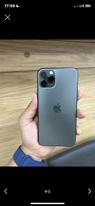 IPhone 11 Pro, Б/у, 256 ГБ, Space Gray, Чехол, 62 %