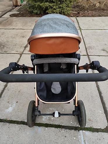 кресло для авто: Коляска, Другой бренд, цвет - Черный, Б/у, Платная доставка — 7