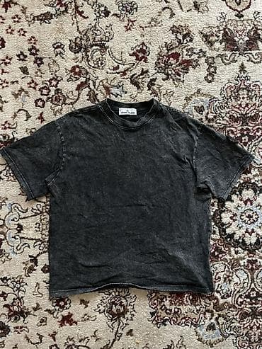 nike tech: Футболка Stone Island - Модель: базовая футболка с круглым вырезом - — 1