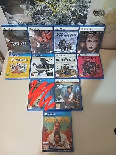 Игры для PS5/PS4: - Ghost of yotei — 4000 - Death Stranding 2 — 3400