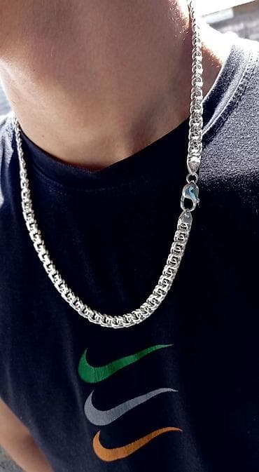 Жеке буюмдар: Серебряный браслет "Питон" 25 грамм Делаю на Заказ серебряные — 4