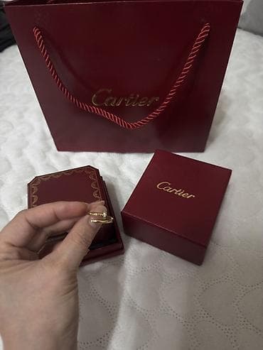 картье кольца цена: Кольцо Cartier Juste un Clou, размер 16 медицинская сталь под желтое — 3