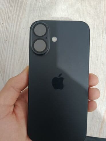айфон 7 жалал абад: IPhone 16, Колдонулган, 256 ГБ, Кара, 93 % — 1