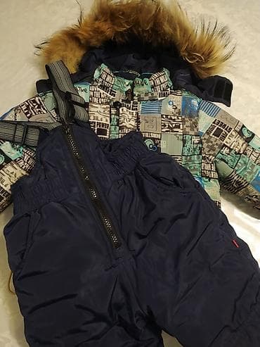 пиджак зара: Комплект, цвет - Голубой, Б/у — 3