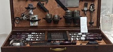 набор шашлычника: Набор для пикника/шашлыка в чемодане Комплект в жестком кофре с — 2