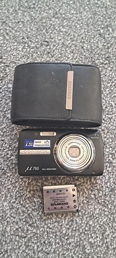 komp kg: Компактная цифровая камера Olympus µ 760 (All-Weather) - Матрица: 7.1 — 2