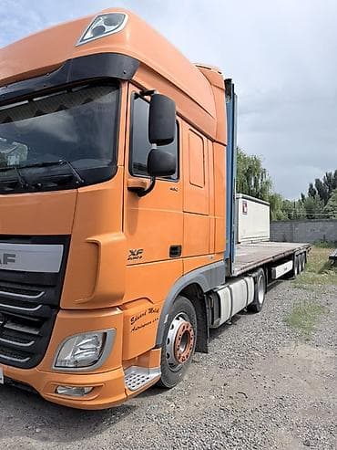 jac s7: Тягач, DAF, 2016 г., Бортовой — 3