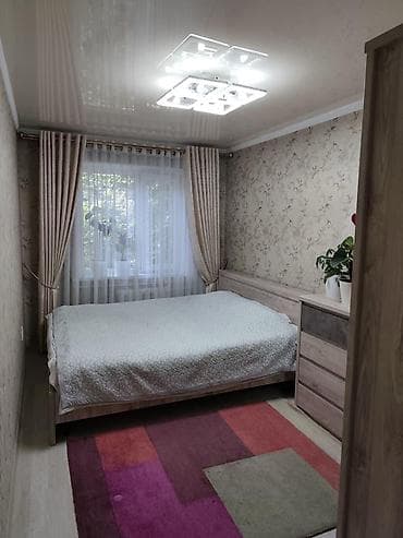 2 bedroom: 2 комнаты, 42 м², Центральная мечеть 104 серия, 1 этаж, Свежий ремонт — 1
