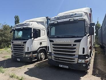 e53 4 8: Тягач, Scania, 2010 г., Тентованный — 2
