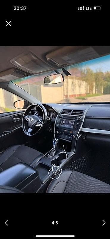 rav 4 2018: Toyota Camry: 2016 г., Автомат, Бензин, Седан — 4