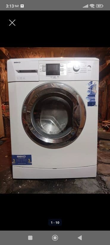 ст машина индезит: Стиральная машина Beko, Б/у, Автомат, До 7 кг, Полноразмерная — 1