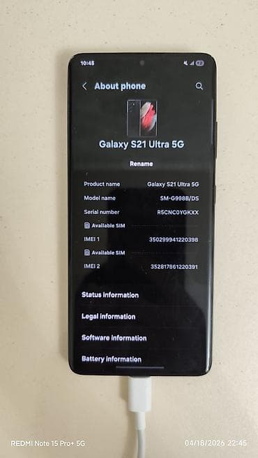 самсунг zoom: Samsung Galaxy S21 Ultra 5G, Б/у, 256 ГБ, цвет - Черный, 2 SIM — 1