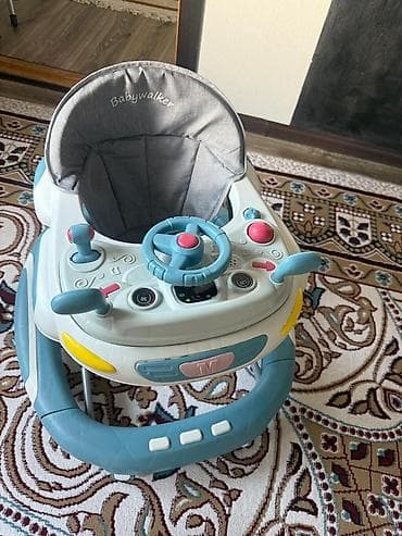 мини дроны с камерой: Детские ходунки Babywalker с игровой панелью - Удобное мягкое сиденье — 1