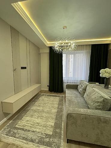 Квартиры: 2 комнаты, 47 м², Элитка, 6 этаж, Дизайнерский ремонт — 7