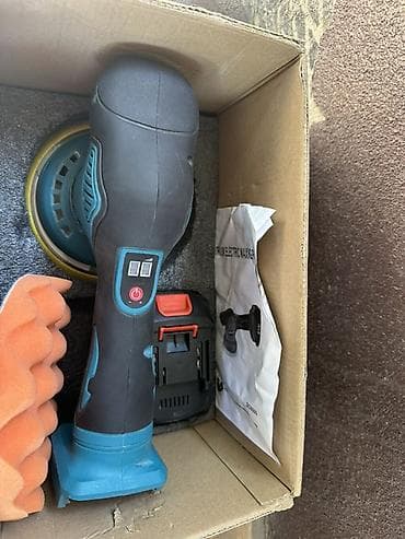 для полировки авто: Аккумуляторная эксцентриковая полировальная машина BOSSFORCE - Тип — 3