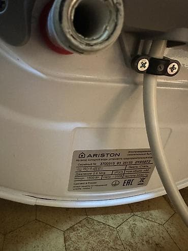 heater: Накопительный водонагреватель Объем бака: 80 л, Ariston, Электрический, Предохранительный клапан, Стеклоэмаль — 3