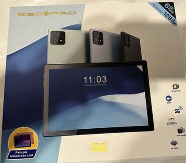Планшет, Ego Pad, память 128 ГБ, 10" - 11", 5G, Новый, Классический цвет - Серый at lalafo.kg Планшет, Ego Pad, память 128 ГБ, 10" - 11", 5G, Новый, Классический цвет - Серый