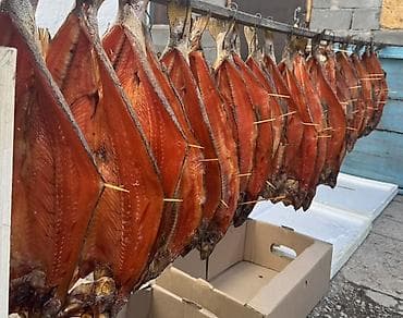 рисовая мука: Горячее и холодное копчение рыбы — филе/тушка на подвесе. - Вид — 4