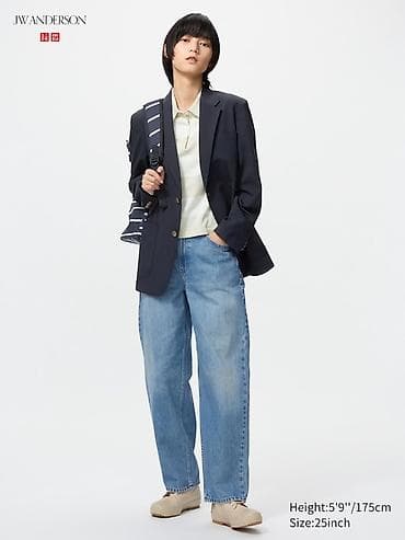 nike tech fleese: Мужские джинсы, Uniqlo, Новый, цвет - Синий — 1