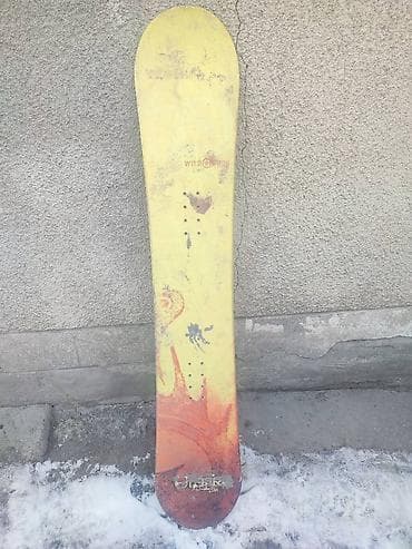 сноу борт: Сноуборд без крепления 
На рост 164см — 1