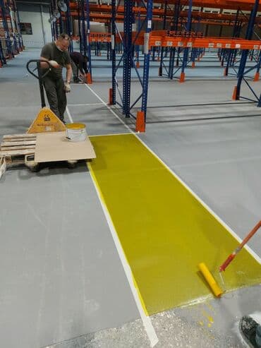 эпоксидная краска: Эпоксидные полы, наливные полы, промышленный пол, топпинг, полимерные — 4