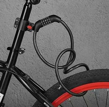 замки на велик: Кодовый велозамок с защитным покрытием PVC 🚲 Надёжная защита вашего — 2