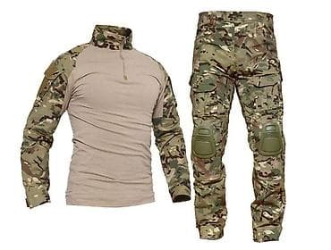 военная разгрузка: Тактический костюм (комбат-шорт + брюки) в камуфляже пиксель — 5