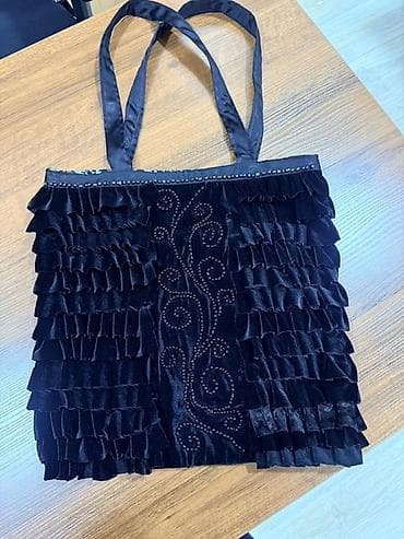 Капчыктар: Хендмейд сумки с вышивкой и аппликациями - Материалы: плотный — 5