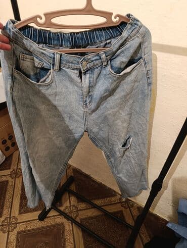 джинсы на девочку: Джинсы, L — 1