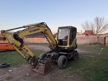 юмузу трактор: Экскаватор, Hyundai, 2011 г., Колесный — 2
