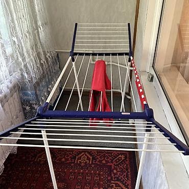 сушилка для белья гармошка: Сушилка, цвет - Синий — 4