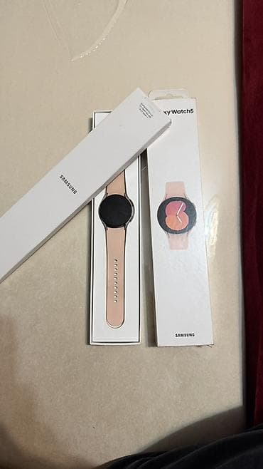 Samsung Galaxy Watch5 (розовый ремешок) - Модель: Galaxy Watch5 -