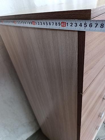 камод для одежды: Тумба для вещей и одежды, Б/у, Без зеркала, Платная доставка, Самовывоз, цвет - Бежевый — 4