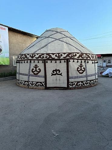 Аренда юрты, Каркас Деревянный, 75 баш, Казан, Посуда, Самовар at lalafo.kg Аренда юрты, Каркас Деревянный, 75 баш, Казан, Посуда, Самовар
