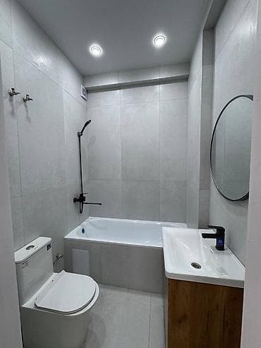часовые номера: 1 комната, 42 м², Кок-Жар ж/м Элитка, 5 этаж, Евроремонт — 4