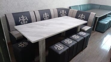 Шкафы: Кухонный мягкий уголок, Новый, ЛДСП — 16