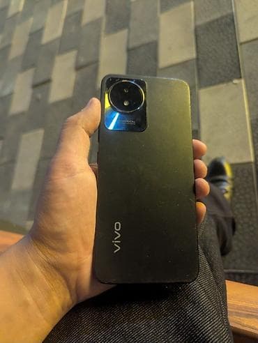 vivo x50: Vivo Y02, Б/у, 64 ГБ, цвет - Черный — 2