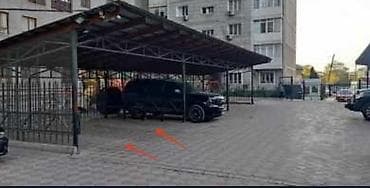 кар паркинг: Крытое парковочное место - Навес с металлическим каркасом и кровлей — 1
