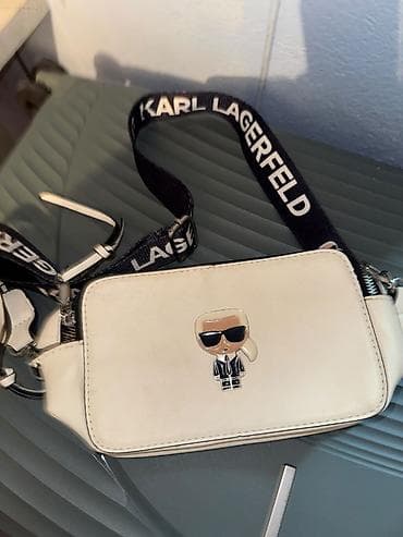 pull and beer: Сумка-кроссбоди Karl Lagerfeld - Компактная прямоугольная форма - — 1