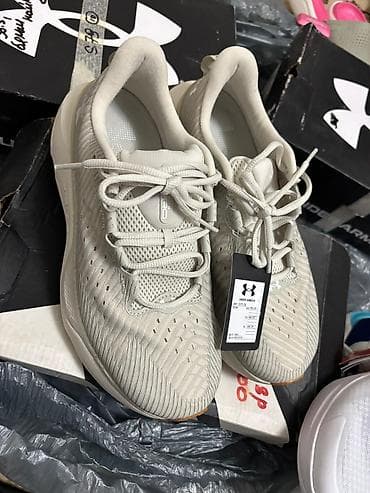 сумки женские кожа: Кроссовки Under Armour HOVR (бежево‑молочный цвет) - — 6