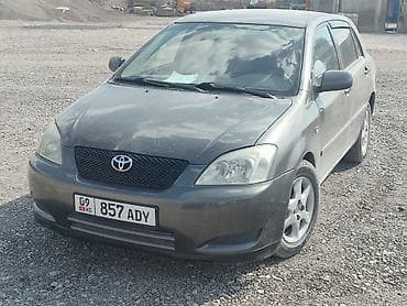 mitsubishi спейс стар: Toyota Corolla: 2002 г., 1.8 л, Бензин, Хэтчбэк — 2