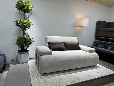 офисная мягкая мебель: Офисный диван, цвет - Бежевый — 4