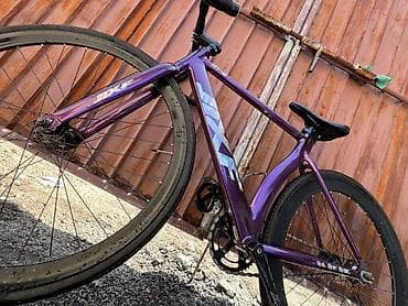 fixed gear: Шоссейный велосипед, Рама M (156 - 178 см), Б/у — 3